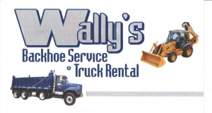 Wally's Backhoe Service & Dump Truck Rental logo