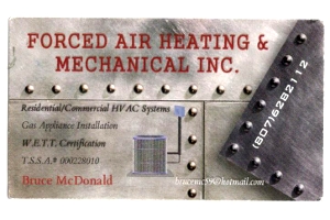 Forced Air Heating & Mechanical Inc.