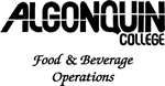 Algonquin College Catering logo