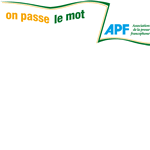 Association de la Presse Francophone logo