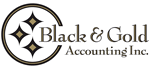 Black & Gold Accountant Inc logo