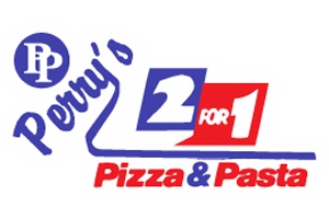 Perry's 2 For 1 Pizza & Pasta logo