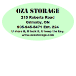 Oza Storage Inc  Oza Inspection Ltd.